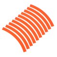 thumbnail image 2 of Shisuyan Wheel Rim Decal Orange Plastic 1 Set 3.5x0.4In, 2 of 8