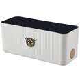 thumbnail image 1 of VALINK Luxury Cable Management Organizer Box with Lid Cord Organizer Box to Hide & Conceal Power Strips, 1 of 6