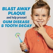 Firefly Clean N Protect Kids Toothbrush with Cover, Sonic the Hedgehog, Soft