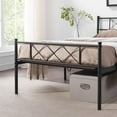 thumbnail image 5 of VECELO 3-Piece Bedroom Set, Metal Platform Bed Frame and 3-Drawer Nightstand, Twin Size, 5 of 8