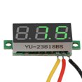thumbnail image 4 of Voltímetro De CC, Panel De Voltaje Portátil, Liviano Y Compacto Para Bicicletas Eléctricas Para Motocicletas Para Monitorear El Voltaje De La Batería Para Automóviles Para ANGGREK Voltage Meter, 4 of 8