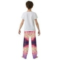 thumbnail image 4 of FORMRS Kids Pajama Pants with Pockets Size 6-8Y Boys Lounge Sleep Bottoms, Pixel Floating Hearts, 4 of 8