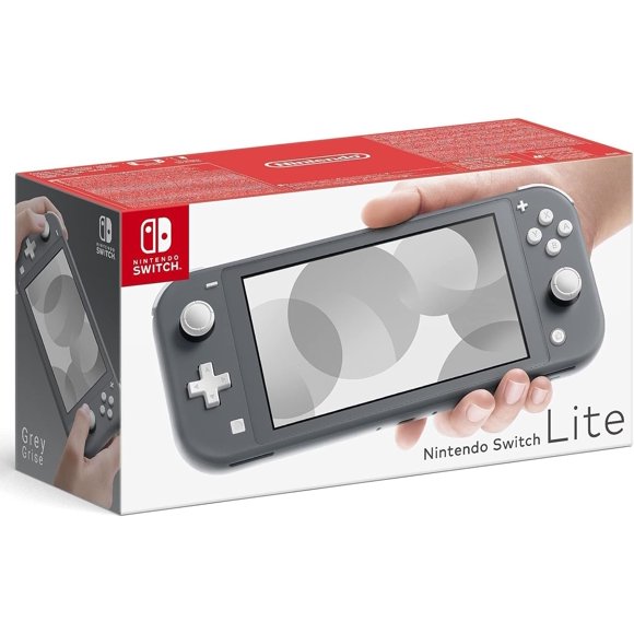 Nintendo Switch Lite Console - Gray (Japanese Version)