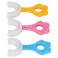 thumbnail image 3 of Cepillo de dientes en forma de U para niños, 3 unidades, limpieza de dientes de 360 grados, mango cómodo, cepillo de dientes de entrenamiento manual., 3 of 14