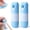 Blue, variant on 2-Pack 2-in-1 Box Cutter & Thermal Paper Eraser Pen, Water-Based Privacy Protection Marker for Shipping Labels, Receipts & Printed Text Removal