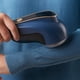 thumbnail image 4 of Afeitadora de telas Removedor de pelusa recargable de 6 cuchillas | Compartimento de gran capacidad | Defuzzer de suéter alimentado por USB | Azul, Verde | 25x9cm | Para ropa, muebles, fácil de, 4 of 7
