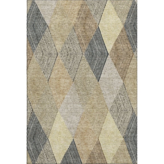 Dalyn Rugs Premium Machine Washable Mayfield AMF962 Mocha 8' x 10' Rug
