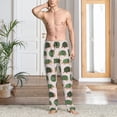 thumbnail image 2 of Fotbe Cute Armadillo Pantalones de Pijama para Hombre, Pantalones de Dormir, Pantalones de Casa con Cintura Ajustable y Bolsillos-Medium, 2 of 6