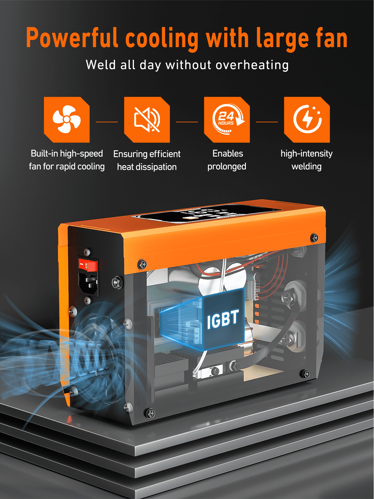 Rubik Mini Stick Welder 160A, Welding Machine 3 in 1 ARC/Mig/Lift Tig, Protable Welder Machine 110/220V with IGBT Inverter, LCD Digital Dispaly, Arc force and Anti-Stick
