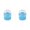 Blue*2, variant on Baseball Cap Gift Box,Plastic Candy Storage Boxes,Hat Baseball Shaped Box Party Favor Empty Case,Food Packaging Organizer for Candy Snack Goody,DIY Craft Small Fillers(3.34x1.57")(Green*2)