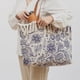 thumbnail image 5 of Bolsos y carteras bohemios para mujer, bolsos de mano de diseñador de lujo, novedad de 2023, bolso de hombro con borlas decorativas a cuadros y flores de lona, 5 of 5
