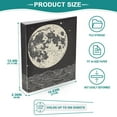 thumbnail image 3 of FORMRS 3 Ring Binder with Pockets 1.5" D-Rings Clip Board 200 Sheets Capacity, Beige Moon, 3 of 8