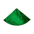 thumbnail image 2 of 84" Green Metallic Tree Skirt, 2 of 2