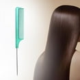 thumbnail image 3 of lionlar CUTICATE 2 Piece Stainless Steel Comb Combs Teasing Comb Adding Hair Hairstyle, 3 of 9