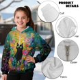 thumbnail image 6 of Pzuqiu Cat Girls Hoodies 12-13 Lightness Soft Fall Winter Clothes Fleece Warm Pullover Hoodie Long Sleeve Sweatshirts Practical Casual Children Fall Coat for Everyday Wear, 6 of 7
