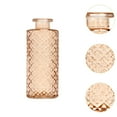 thumbnail image 6 of TISHITA 6x Glass Bud Vases Flower Arrangement Display for Office Living Room Kitchen Brown, 6 of 8