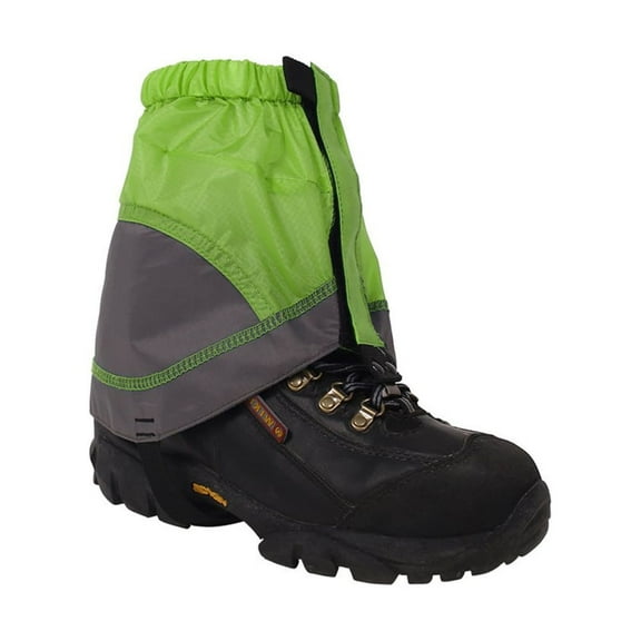 Milisten 1Pair Lightweight Low Gaiters for Shoes Water Resistant Outdoor Hiking Use