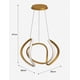 thumbnail image 4 of Luminario Colgante Decorativo Cityluz – 42W Oro – LED – 3000K-6000K, 4 of 4