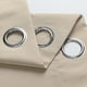 thumbnail image 4 of Joydeco Cortinas Opacas Divisorias Para Puertas Corredizas De Cristal De 89.8 In De Largo, 1 Panel Extra Ancho Para Puertas Corredizas Para Patio, Dormitorio, Sala De Estar (Beige Claro, 100 X 90 L), 4 of 5