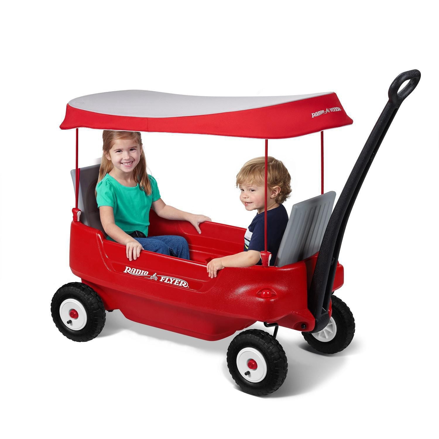 Radio Flyer Deluxe All-Terrain Pathfinder Wagon with Canopy