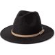 thumbnail image 1 of Women Classic Felt Fedora Wide Brim Hat With Belt Buckle, 1 of 4