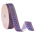 thumbnail image 2 of 4th of July Wired Edge Ribbons Patriotic Buffalo Check Plaid Ribbon 1.5 Inch Farmhouse Craft Ribbon for Independence Day DIY Gift Wrapping Bow Decor, 5.4 Yards, Style C, 2 of 9
