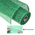 thumbnail image 3 of Unique Bargains PP Burlap Mesh 10' x 5 Yards Decorative Wrapping Ribbon, Green 1 Roll, 3 of 5