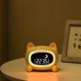 thumbnail image 4 of Reloj de entrenamiento para dormir para niños, reloj de escritorio con luz LED ambiental, 4 of 5