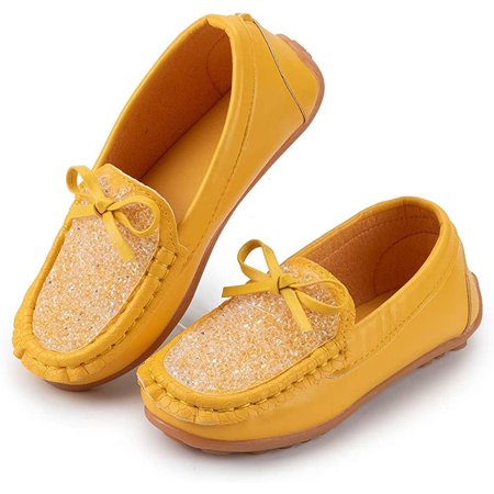 

Toddler Little Kids Boys Girls Loafers Dress Shoes Soft Sip On Moccasin Flat Boat Casual Shoes