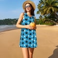 thumbnail image 3 of Disketp Bowling Balls para Vestido sin Mangas para Mujeres, Vestidos de Verano para Mujeres, Casual y Holgado para la Playa, 3 of 7