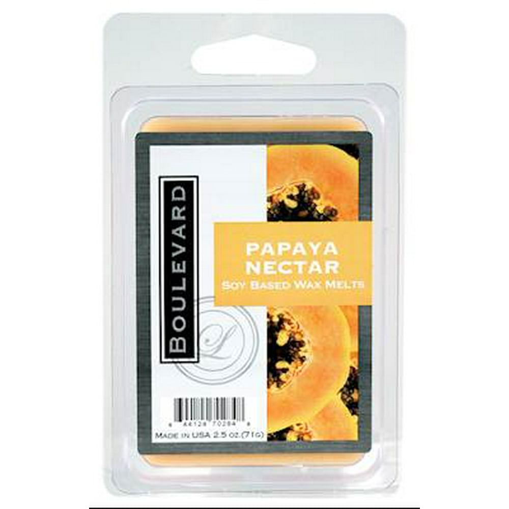 PAPAYA NECTAR Fragrance Scented Wax Mixer Melts by Boulevard