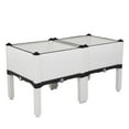 thumbnail image 6 of 2PCS Raised Garden Bed, Plastic Planting Box Container Set, Indoor & Outdoor Raised Planter with Removable Legs & Drainage Hole, Combined Design for Garden Flower Vegetable, 6 of 16