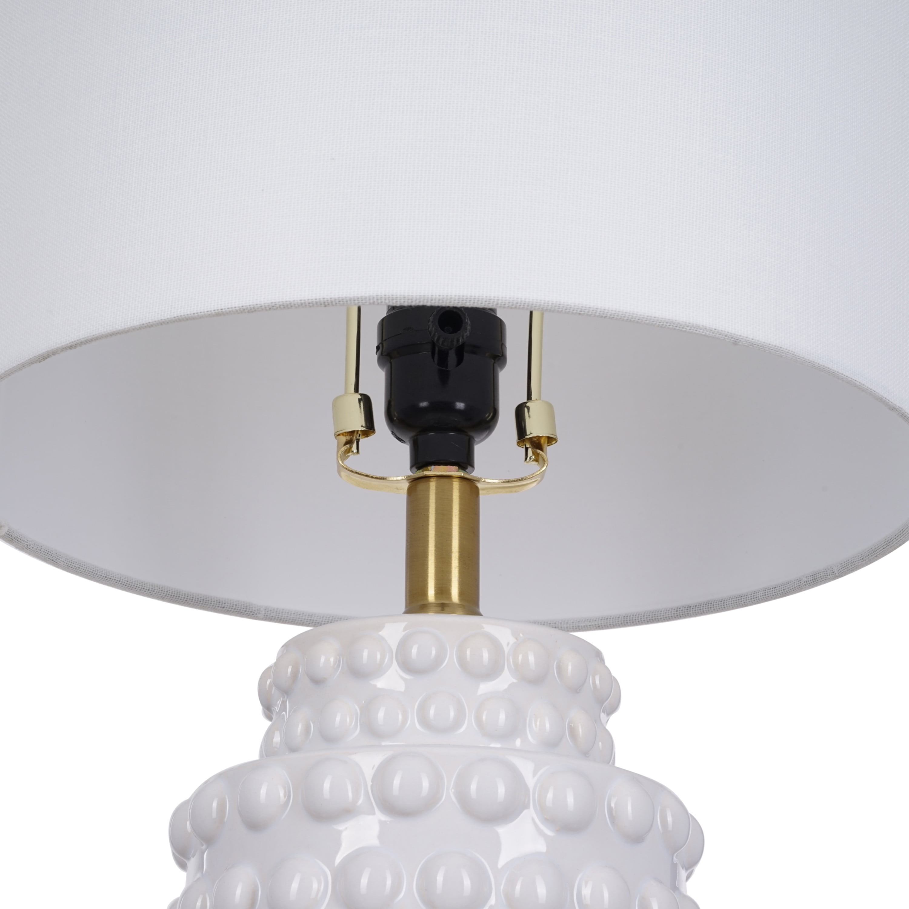 Lampe de bureau tactile en plastique, paolo Couleur blanc Alinea