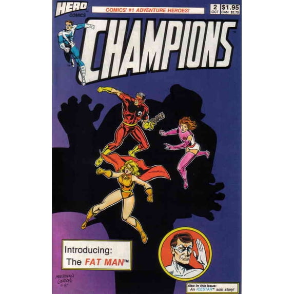 Champions (Hero) #2 VF ; Hero Comic Book