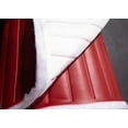 thumbnail image 5 of Pleated Marine Vinyl Upholstery Fabric  Medium Red 54" Wide By the Yard Boat Auto, 5 of 6
