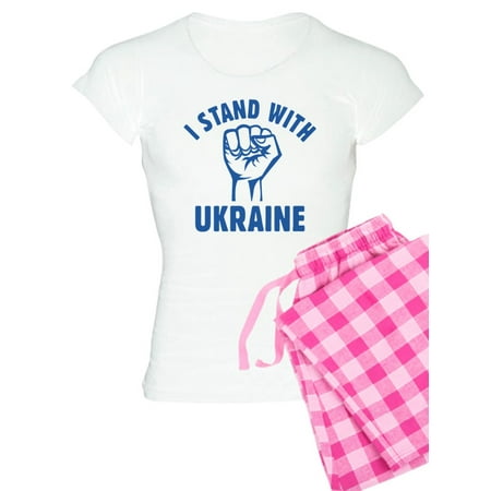 

CafePress - I Stand With Ukraine - Women s Light Pajamas