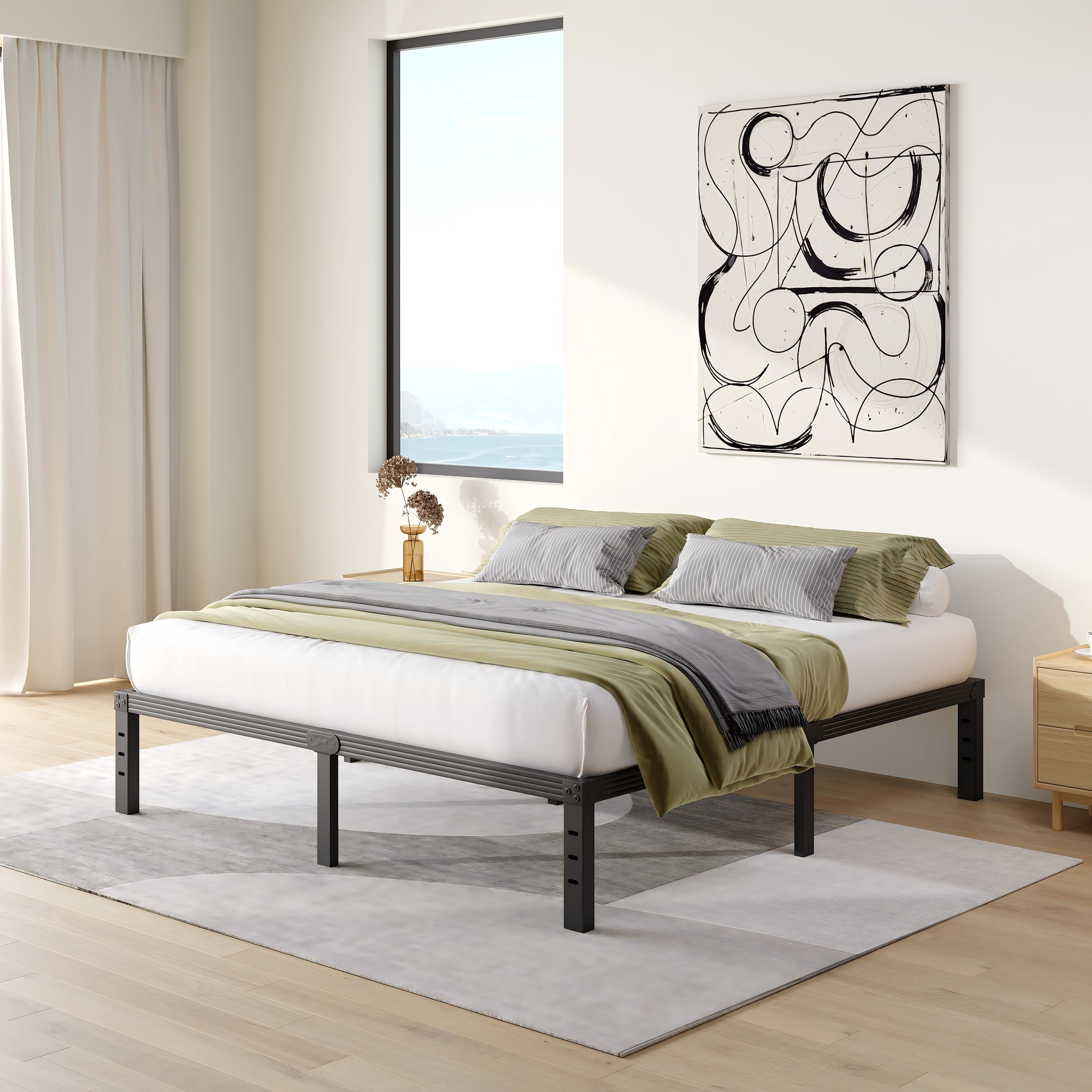 未開封！VERY PHAT SOUL 「BED TIME」 CIMBA Sabrina King Bed - Black | Value City Furniture
