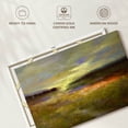thumbnail image 6 of Elephant Stock Light Across The Meadow I Wall Art - Horizontal Canvas Wall Art - Living Room Wall Decor - Abstract Canvas - Brown And Green Decor By Sheila Finch - 24" x 16", 6 of 8