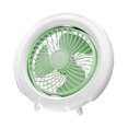 thumbnail image 1 of Ventilador de escritorio Mini ventilador de techo de 3 velocidades con luz nocturna para dormitorio de oficina en casa, 1 of 9