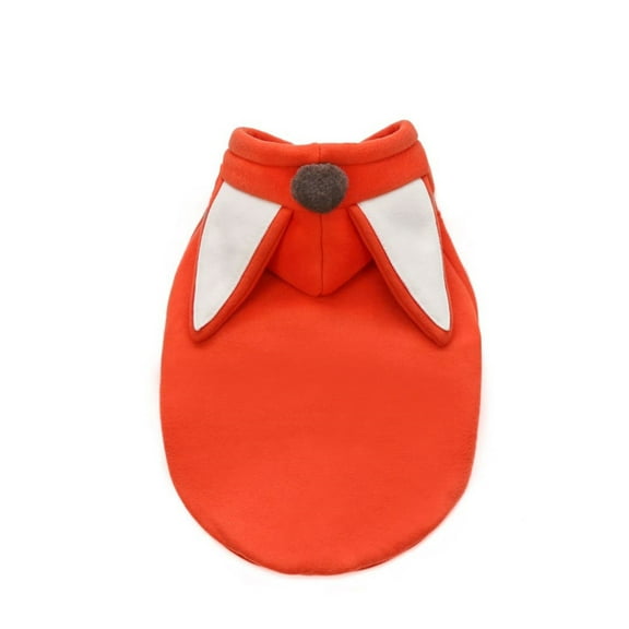 Pet Winter Clothes for Small Dogs, Cats Puppy Hoodie Coat Cute Foxes Ears Holiday Costume Outfits for Chihuahua Yorkies