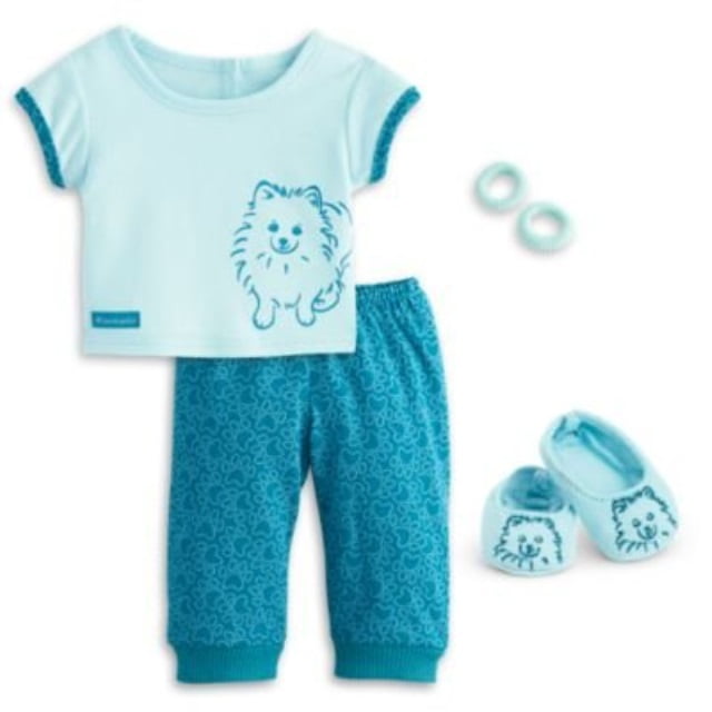 american girl pomeranian pajamas