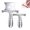 Silver, variant on Household Kitchen Handmade Metal Pig Hair Scraper, With Interchangeable Metal Scraping Head, For Pig Hair Scraper and Fish Scale Remover,Stainless Steel