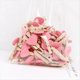 thumbnail image 4 of E Heart Love Ropa de Madera Papel FotográFico Clavija Mini Pinza para Ropa Clips para Postales DecoracióN de Bodas en el Hogar PapeleríA, 4 of 5