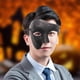 thumbnail image 5 of Máscara de media cara Phantom Half Face Mask Phantom Oper Mascarada para hombre para Halloween, 5 of 6