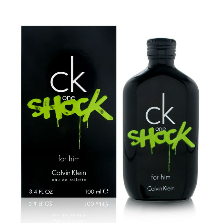 Calvin Klein CK One Shock Eau De Toilette Spray, Cologne for Men, 3.4 Oz | Eau de Toilette
