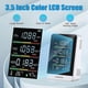 thumbnail image 2 of 3.5 Co2 Detector Tvoc Formaldehyde Detector Hcho Air Quality Detector Portable Intelligent Air Detector, 2 of 5