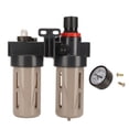 thumbnail image 2 of Compressed Air Filter, Compressed Air Filter Regulator   G3/8 Aluminum Alloy  For Industrial, 2 of 8