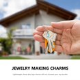 thumbnail image 2 of 10Pcs Evil Eye Charms Alloy Eye Charm Beads DIY Jewelry Making Accessories, 2 of 4
