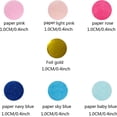 thumbnail image 2 of Lot de 2 Confettis Ronds pour Révélation de Sexe de Bébé, Décorations de Confettis Roses et Bleus pour Shower de Bébé, Fête de Révélation de Sexe, 10 mm au Total, 160 Grammes, 2 of 8
