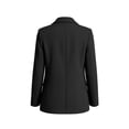 thumbnail image 5 of Stamzod Womens Blazers Dressy Casual Long Sleeve Dress Jacket with Pockets Lapel Office Work Blazer for Women Black C L, 5 of 8